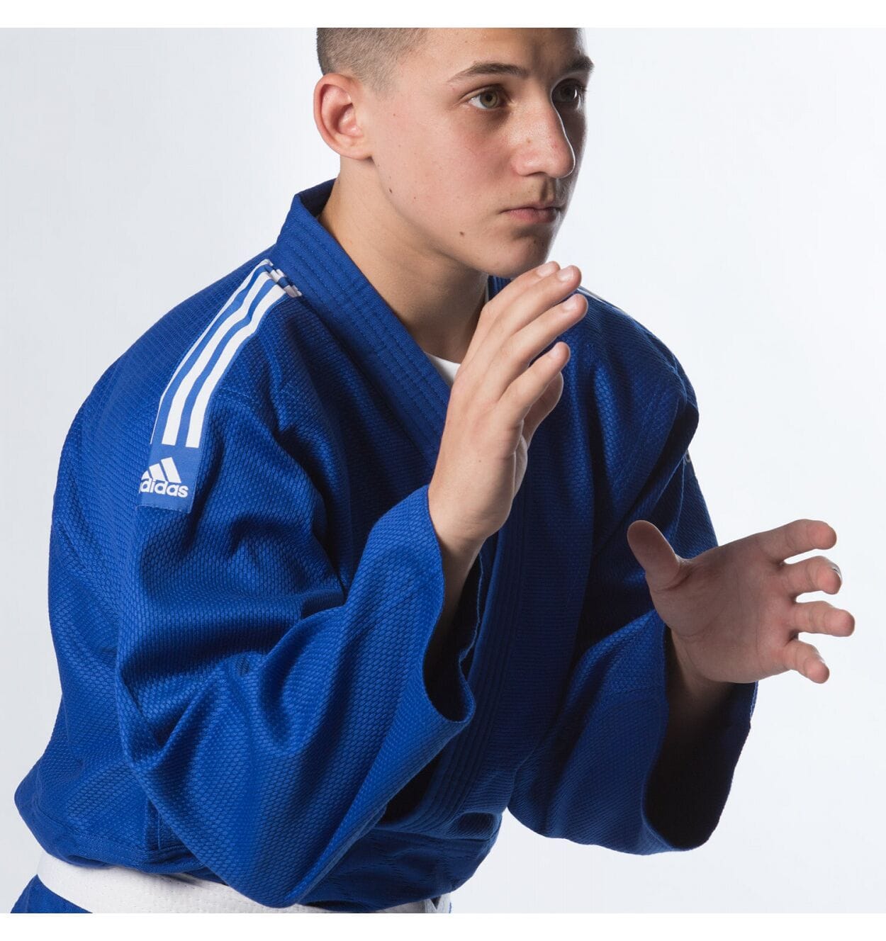 Blue Judo Gi Kimono Adidas J350 BLUE Budoshop.si