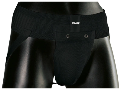 black groin protector