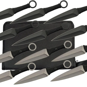 set komplet 12 metalnih nožev