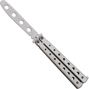 training butterly knife gray