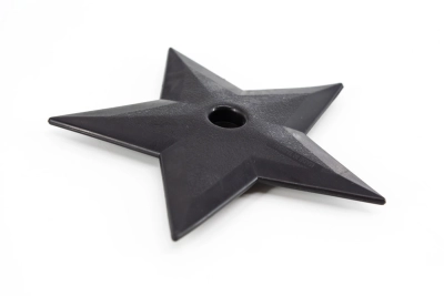 5 pointed rubber shuriken1