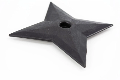 gumijasta ninja shuriken metalna zvezda