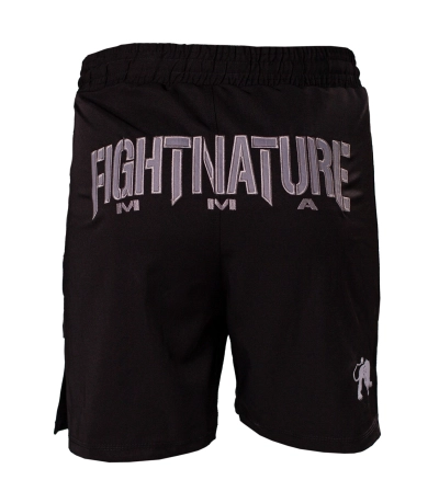 mma shorts fightnature gray 2