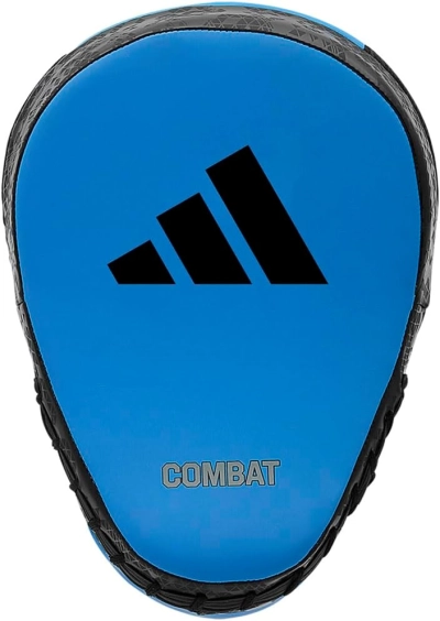 adidas boxing coaching mitt combat blue