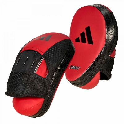 adidas boxing coaching mitt combat red 2