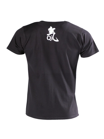 črna borilna QI t-shirt majica 2