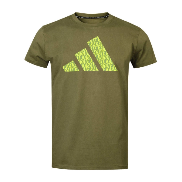 zelena karate adidas t-shirt majica