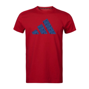 rdeča karate adidas t-shirt majica